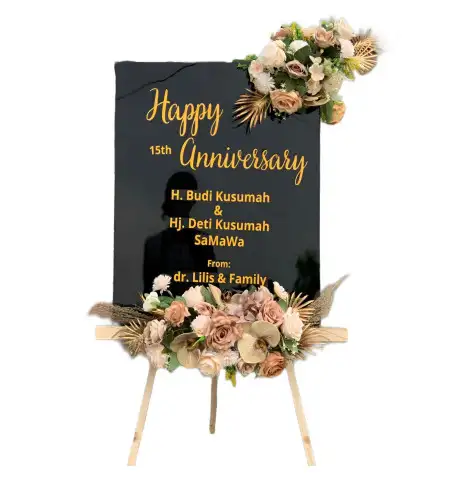 Papan Bunga Akrilik Panggisari