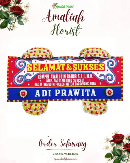 Papan Bunga Ucapan Selamat Panggisari